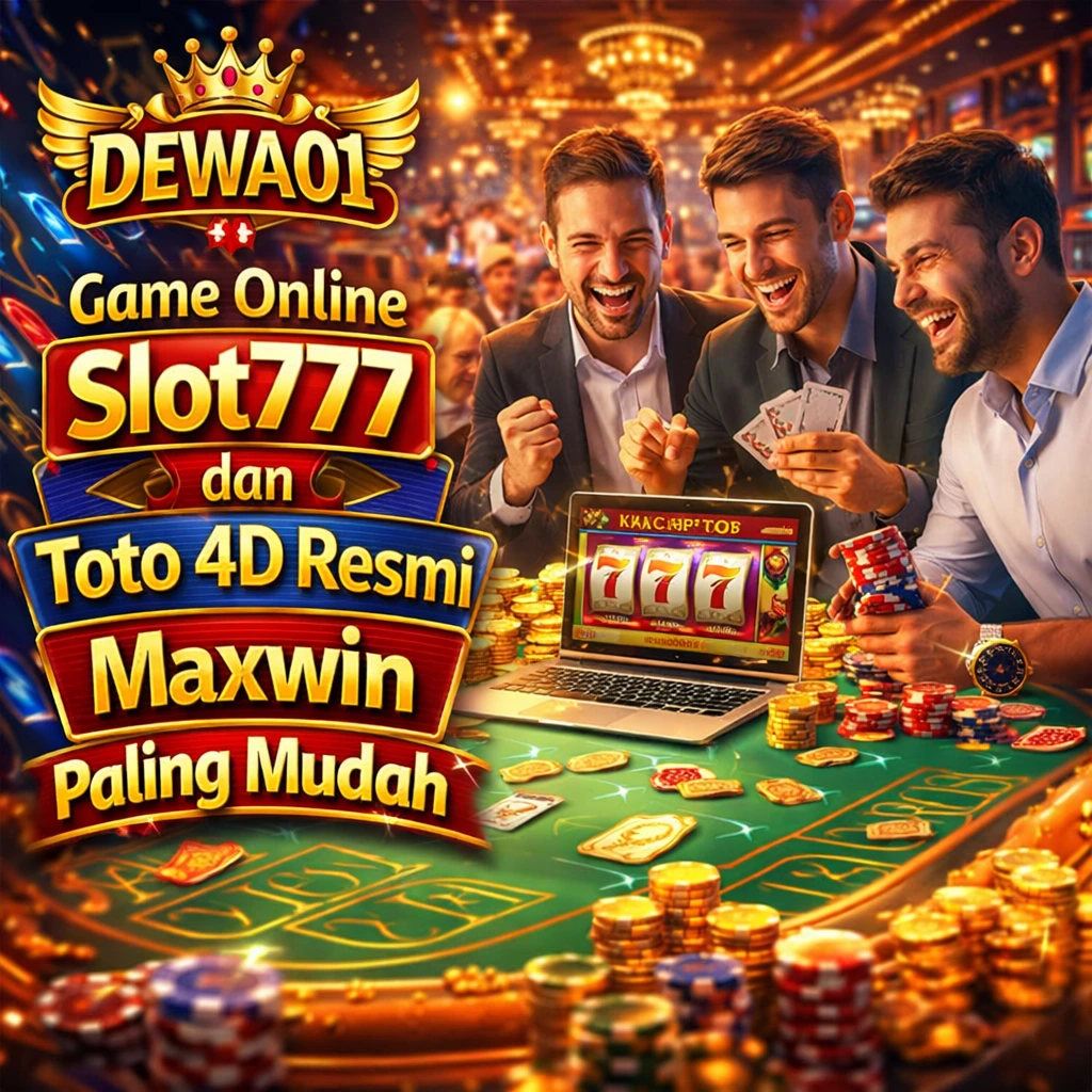 DEWA01 Game Online Slot777 dan Toto 4D Resmi Maxwin Paling Mudah.